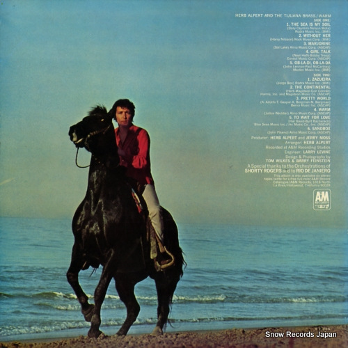 ALPERT, HERB AND THE TIJUANA BRASS warm AML34