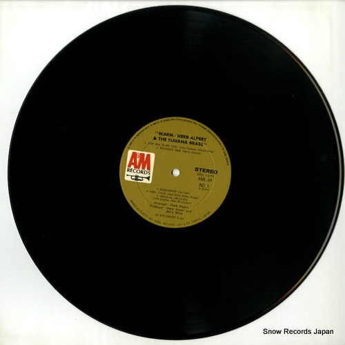 ALPERT, HERB AND THE TIJUANA BRASS warm AML34