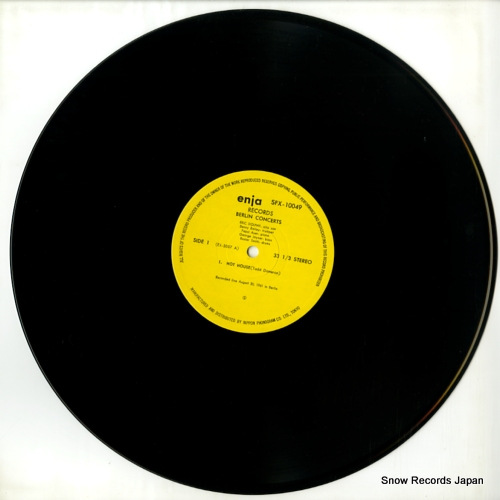 DOLPHY, ERIC berlin concerts SFX-10049