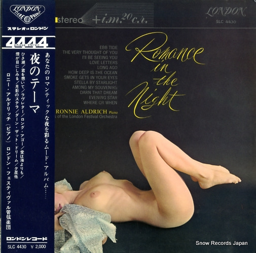 ALDRICH, RONNIE romance in the night SLC4430