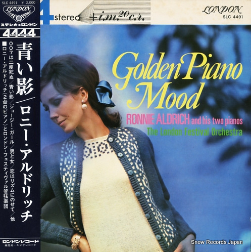 ALDRICH, RONNIE golden piano mood SLC4491