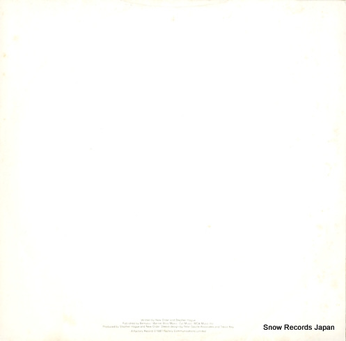 NEW ORDER true faith FAC183