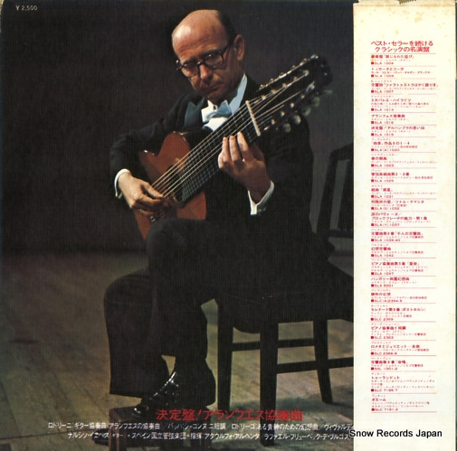 YEPES, NARCISO rodorigo; concierto de aranjuez SLA1016