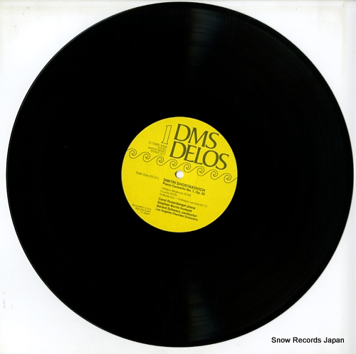 SHOSTAKOVICH, DMITRI piano concerto no.1 DMS3008