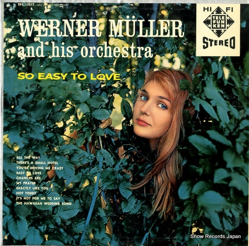 MULLER, WERNER so easy to love TPS12517