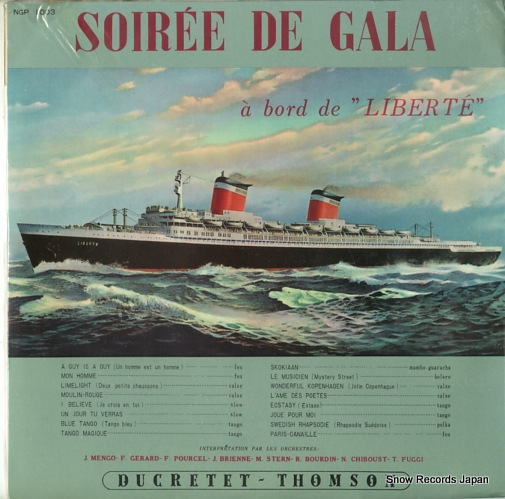 V/A soiree de gala a bord de 