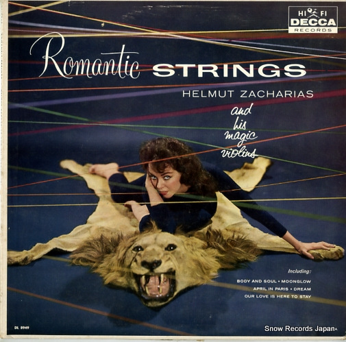 ZACHARIAS, HELMUT romantic strings DL8949