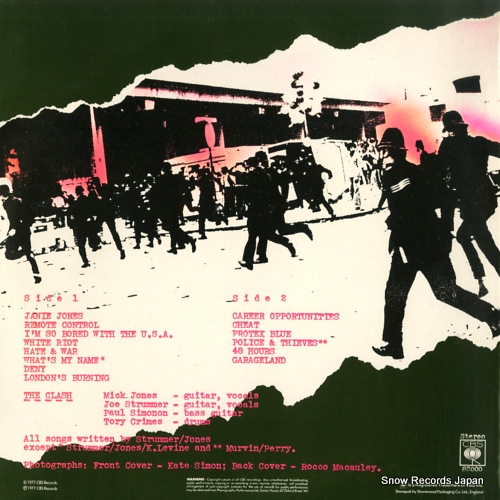 CLASH, THE the clash CBS82000