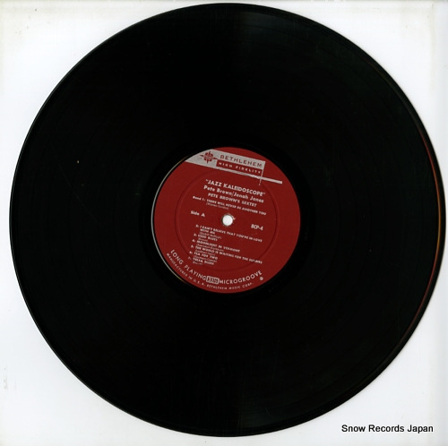 BROWN, PETER / JONAH JONES jazz kaleidoscope BCP-4