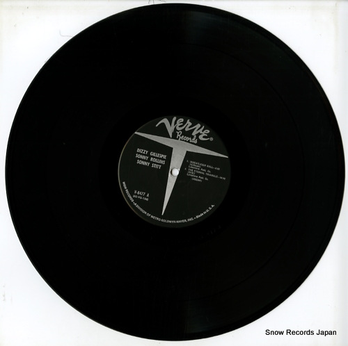 GILLESPIE, DIZZY dizzy, rollins & stitt V-8477