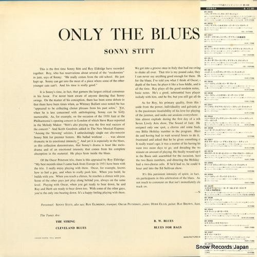 STITT, SONNY only the blues MV2634