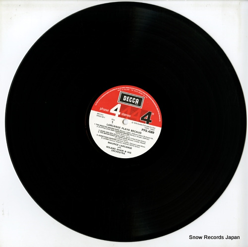 LARCANGE, MAURICE larcange plays becaud PFS.4369