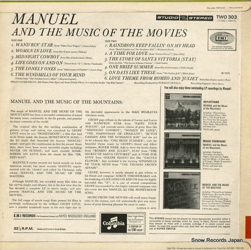 MANUEL AND THE MUSIC OF THE MOUNTAINS manuel and the music of the movies TWO303