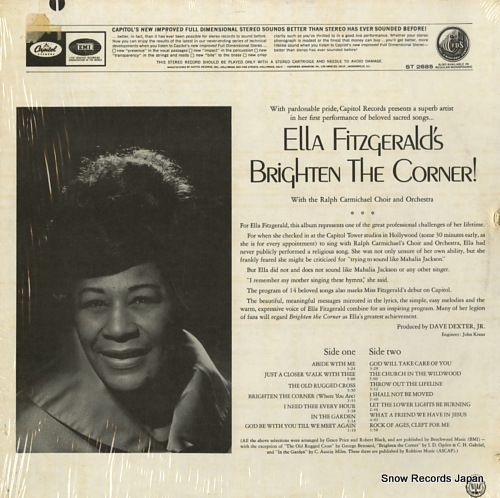 FITZGERALD, ELLA brighten the corner ST-2685