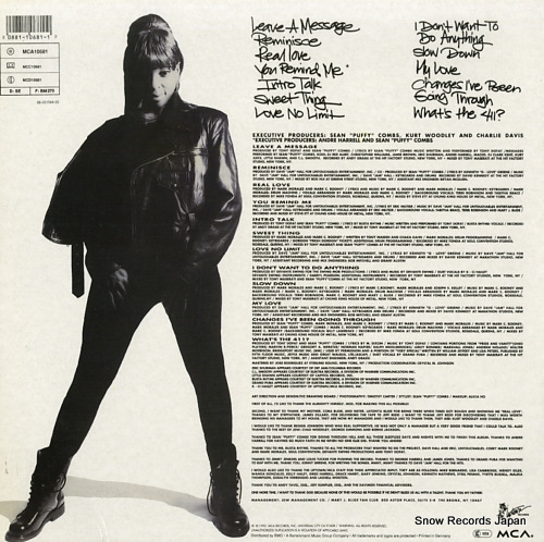BLIGE, MARY J. what's the 411? MCA10681