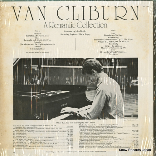 CLIBURN, VAN a romantic collection ARL1-1176