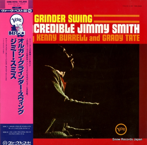 SMITH, JIMMY organ grinder swing / the incredible jimmy smith 20MJ0046