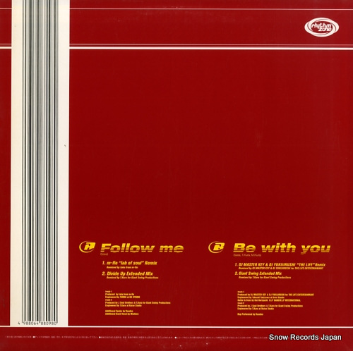 J SOUL BROTHERS follow me / be with you RR12-88098