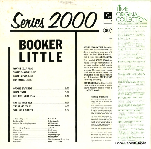 LITTLE, BOOKER booker little ULS-1802-V