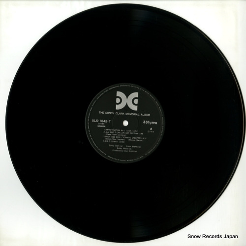 CLARK, SONNY the sonny clark memorial album ULS-1642-T