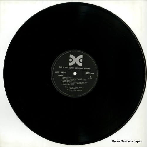 CLARK, SONNY the sonny clark memorial album ULS-1642-T