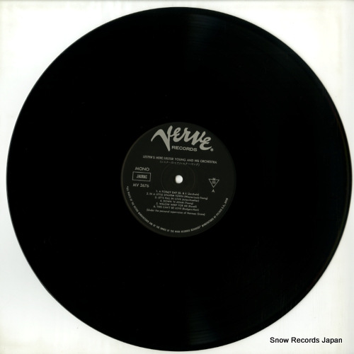 YOUNG, LESTER lester's here MV2676