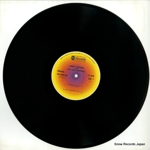 DORHAM, KENNY kenny dorham and the jazz prophets YW-8503