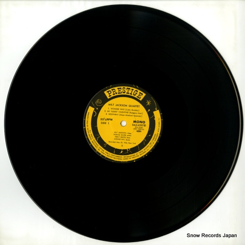 JACKSON, MILT milt jackson quartet SMJ-6597(M)