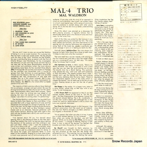 WALDRON, MAL mal / 4 SMJ-6512(M)