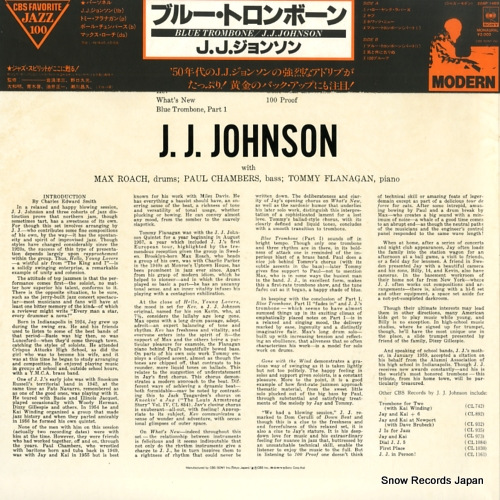 JOHNSON, J.J. blue trombone 20AP1469