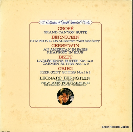 BERNSTEIN, LEONARD grofe; grand canyon suite SOCZ114