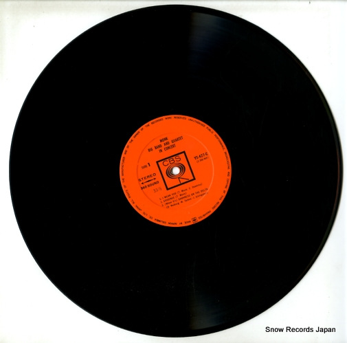 MONK, THELONIOUS big band and quartet YS-427-C