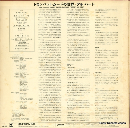HIRT, AL raw sugar/sweet sauce/banana pudo'n' ECPM-76-MO