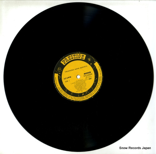 MONK, THELONIOUS thelonious monk quintets SMJ-6626(M)