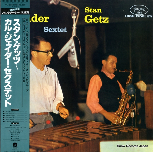 GETZ, STAN, AND CAL TJADER sextet VIJ-6382(M)