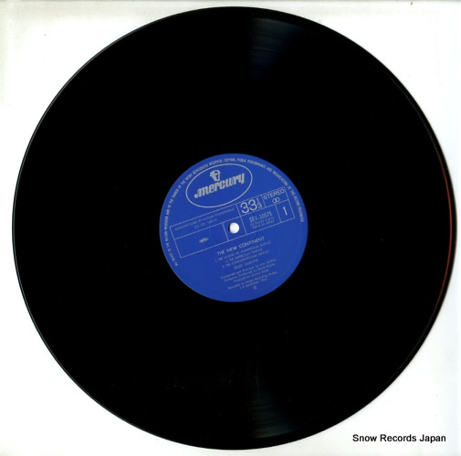 GILLESPIE, DIZZY the new continent SFX-10575