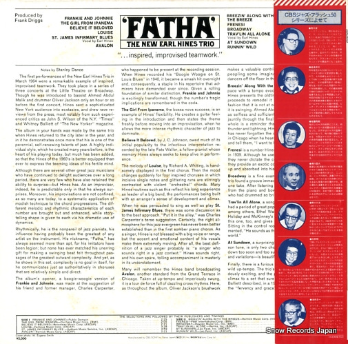 HINES, EARL fatha 20AP1822