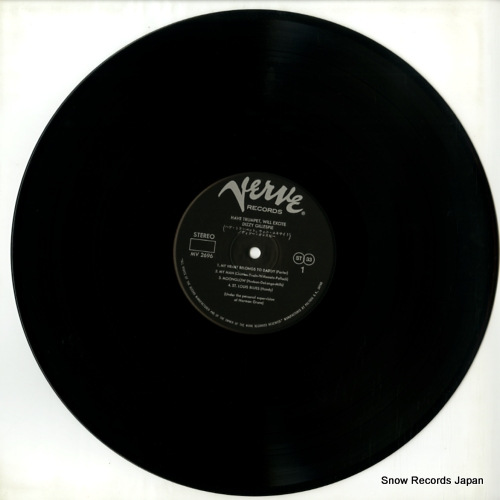 GILLESPIE, DIZZY have trumpet, will excite MV2696