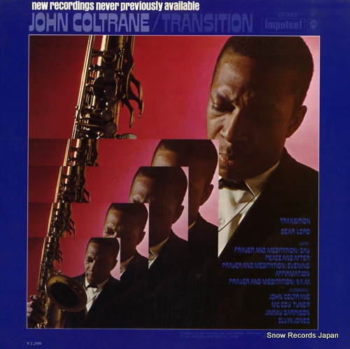 COLTRANE, JOHN transition YP-8562-AI