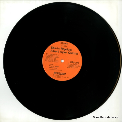 AYLER, ALBERT spirits rejoice BT-5003
