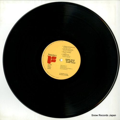 AYLER, ALBERT my name is albert ayler PA-9709