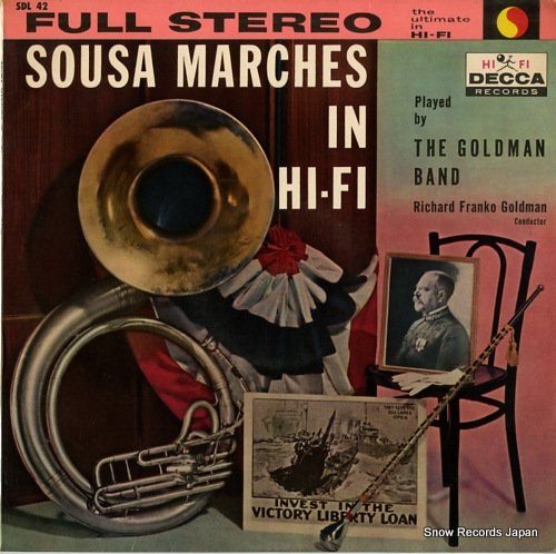 GOLDMAN BAND, THE sousa marches in hi-fi SDL42