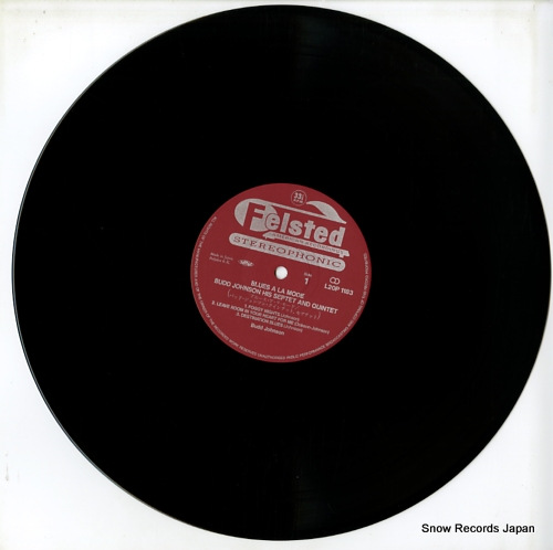 JOHNSON, BUDD blues a la mode L20P1183
