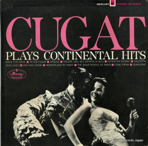 CUGAT, XAVIER cugat plays continental hits SR60872