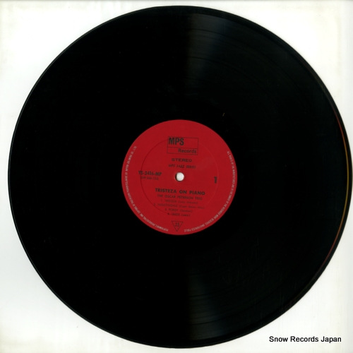 PETERSON, OSCAR tristeza on piano YS-2416-MP