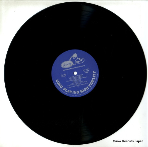 WEBSTER, BEN the complete ben webster on emarcy 175J-3