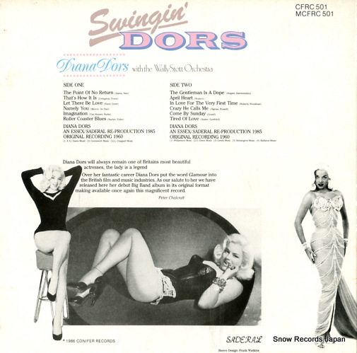DORS, DIANA swingin' dors CFRC501