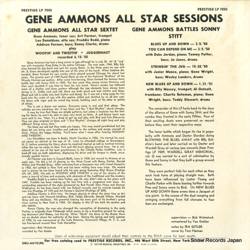 AMMONS, GENE woofin' and tweetin' SMJ-6610(M)