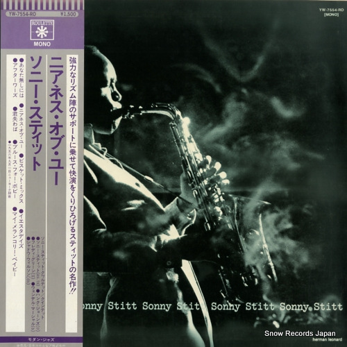 STITT, SONNY sonny stitt YW-7554-RO