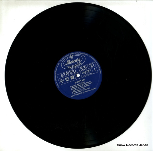 JANKOWSKI, HORST so what's new? 138107MCY